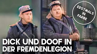 Dick und Doof in der Fremdenlegion | KOLORIERT | Komödie | Spielfilm auf Deutsch