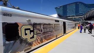 Train to the Plane Denver First Day Footage