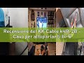 Recensione del KK Cable k4B-2B - Cavo per altoparlanti bi-fili (2 spine a banana - 4 spine a banana)