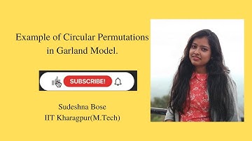 L 10 Example of Circular Permutations in Garland Model.