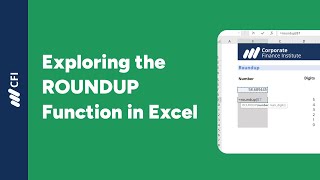 Roundup Function in Excel | Corporate Finance Institute by Corporate Finance Institute 348 views 4 weeks ago 1 minute, 26 seconds