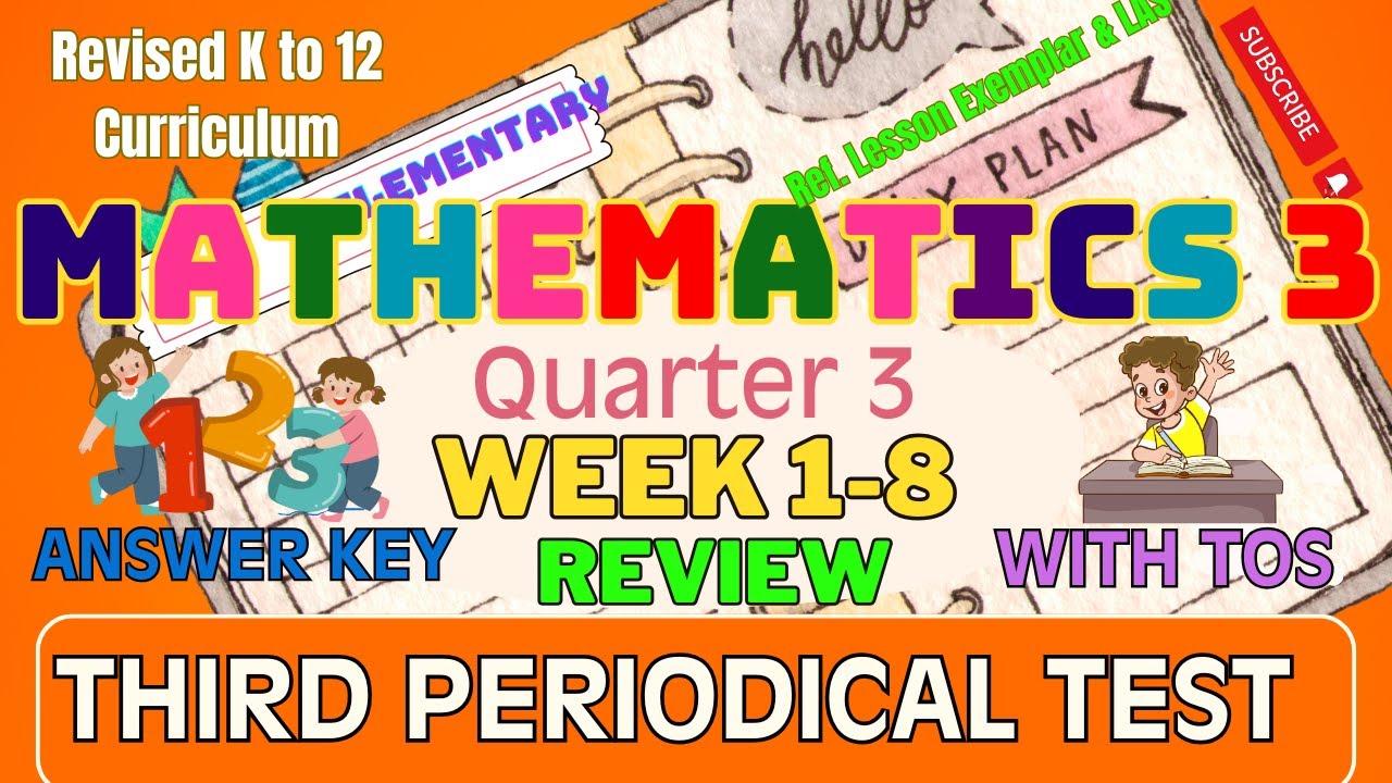 MATH 3 Q3 Third Periodical Test - YouTube
