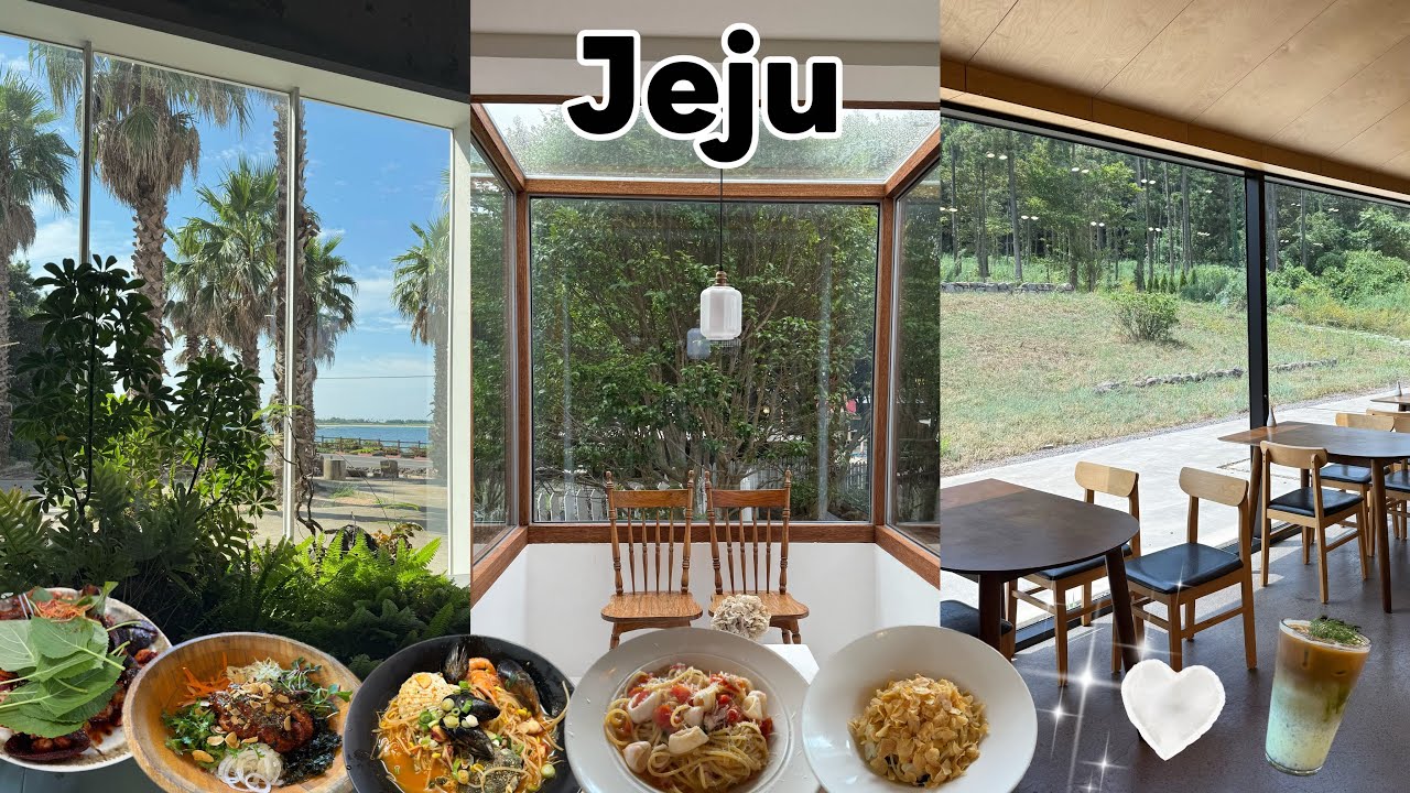[Jeju vlog] 3박4일 제주 동쪽 여행 브이로그 🌴 폭염에 갈만한 곳 • 초록 뷰 정원카페 • 제주도 소품샵 투어 • 제주도 맛집은 바로 여기😛 • 제주도 여행경비