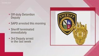 Another Bexar County deputy was arrested this week