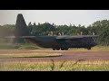 Farewell RAF C-130 - leaving RAF Fairford having been diverted in following Farewell Tour of UK