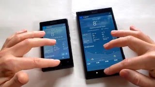 Windows 10 Mobile Build 10586.29 - Lumia 435 Vs Lumia 1520