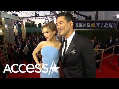 Renée Zellweger Reveals Slit In Her Golden Globes Gown Is Hiding A Twisted Ankle