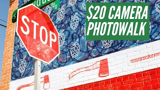 Dallas Street Photography with a $20 Camera (Nikon EM w/ Kodak Gold 200)