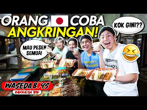 WASEDABOYS COBA MAKAN DI ANGKRINGAN, KAGET SAMA HARGANYA!? | INDONESIA TRIP 11