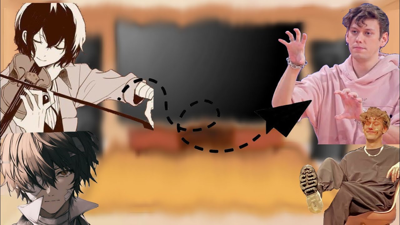 Реакция БСД на Дазая как Антон Шастун (Артон)