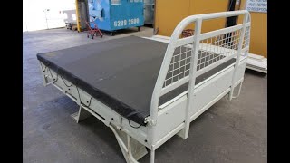 Buying used steel ute trays - Modifying an existing tray - Is it worth it? Toyota Hilux N70 6 seater