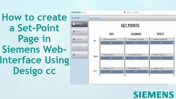 #Siemens Web Interface Desigo-cc Part-2