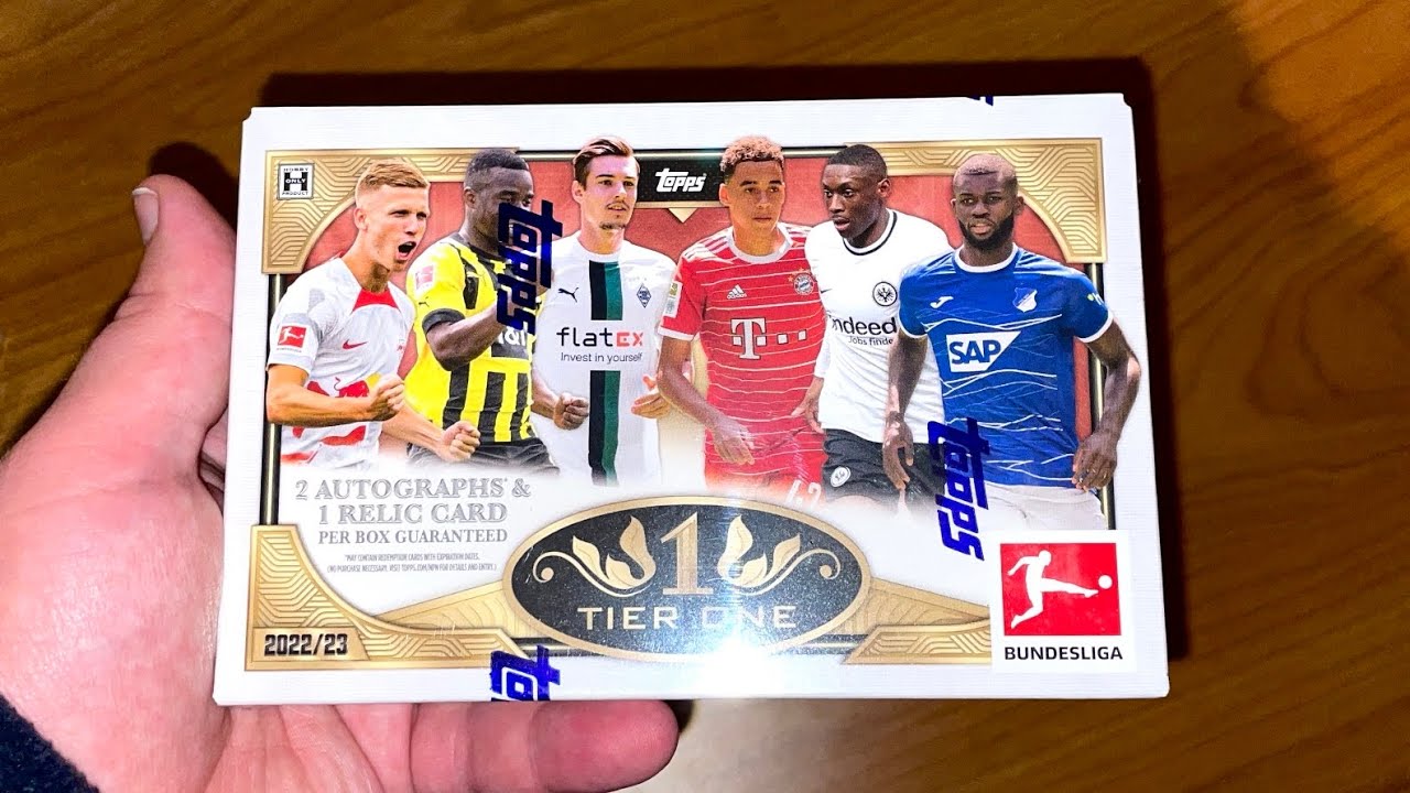 2 x Topps TIER ONE Bundesliga 2022/2023 Packopening | BUDDIES UNITED