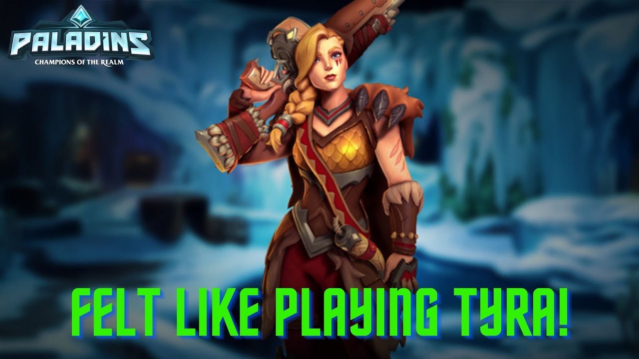 Burn Monster - Tyra Game Play Paladins Patch 4.5