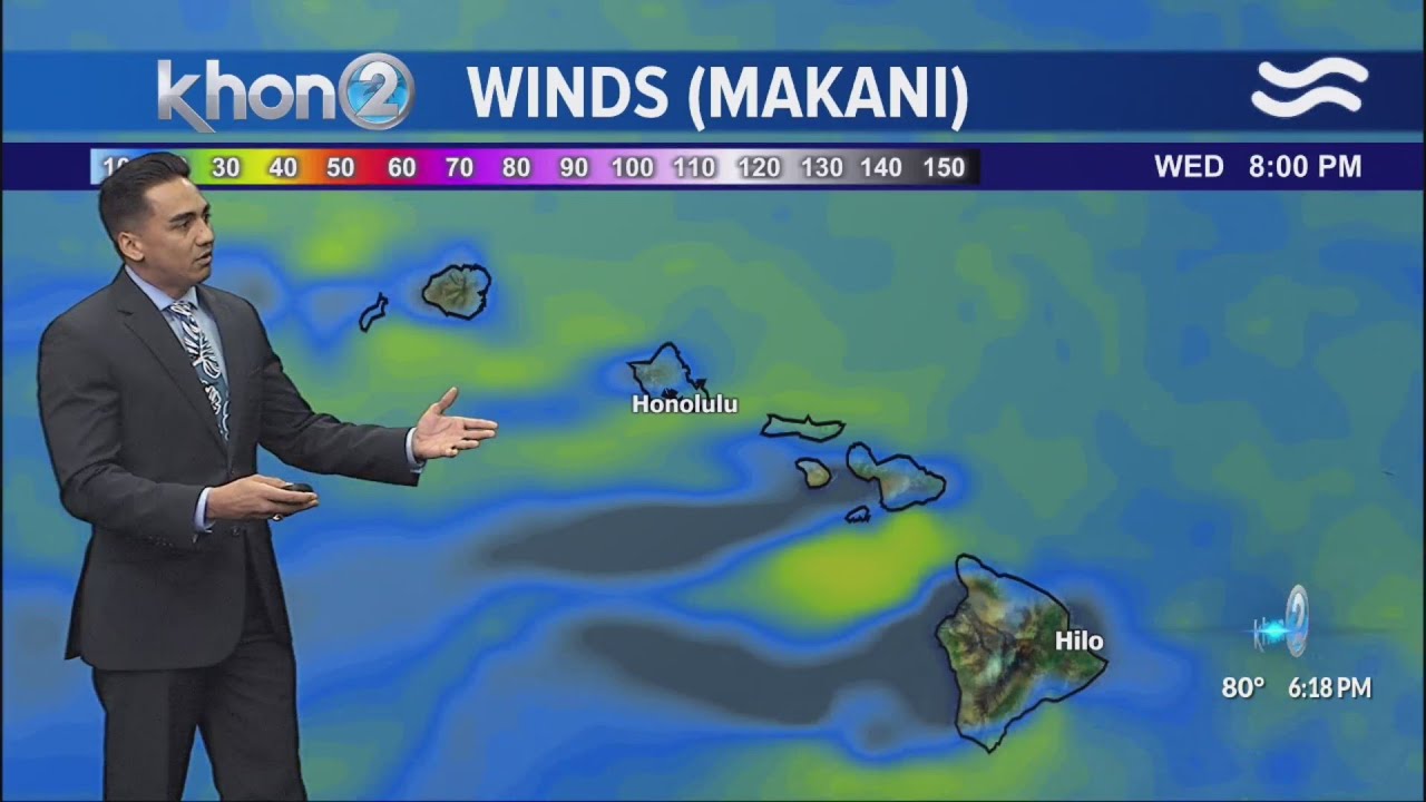 Breezy trade winds to prevail - YouTube