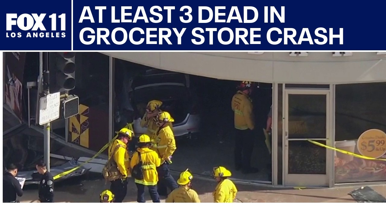 3 killed, several injured after car plows into store
