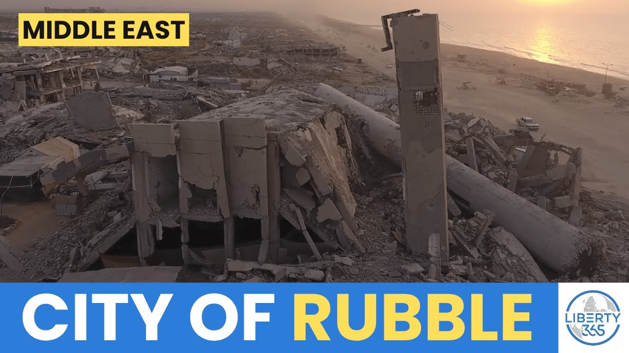 Drone Footage Reveals Total Destruction in Western Gaza After Israeli ...