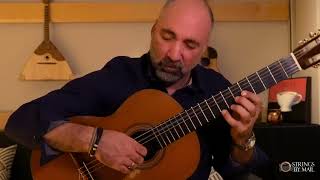 Oblivion by Astor Piazzolla arranged for solo guitar by Petar Jankovic
