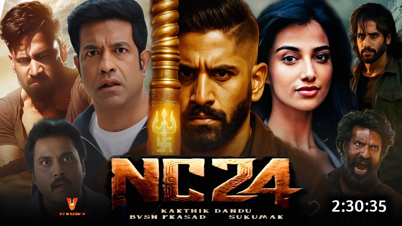 Vrushakarma | NC24 Full Movie Hindi Dubbed 2025 Title First Look Reaction | Naga Chaitanya New Movie