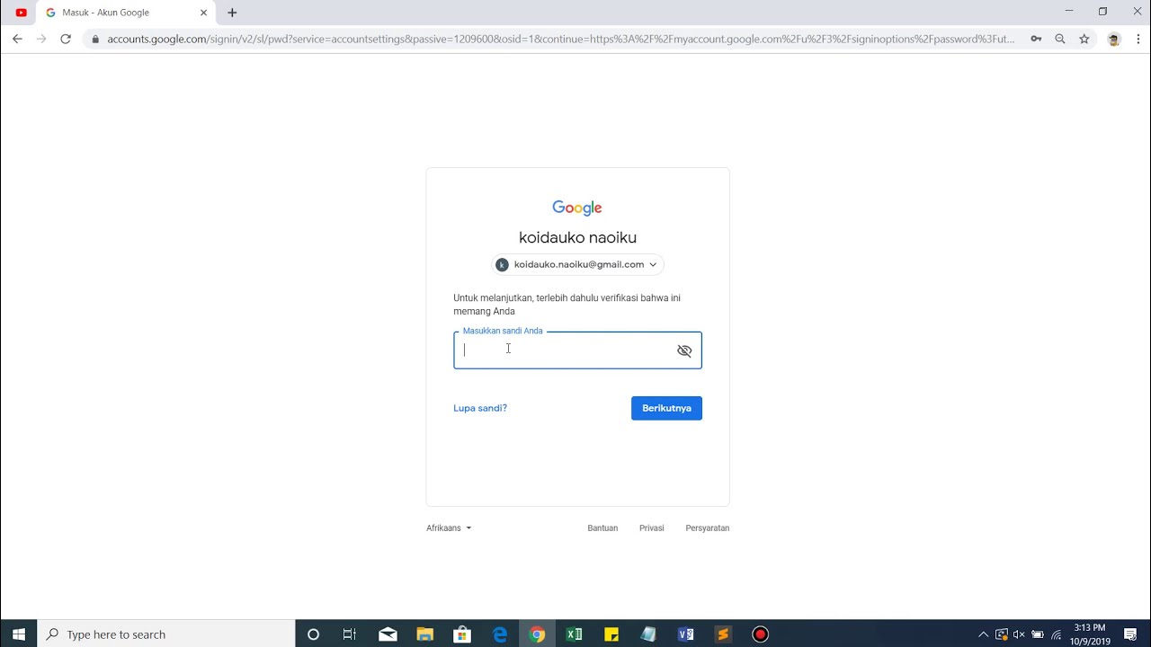 How To Change Your Google Account Password YouTube