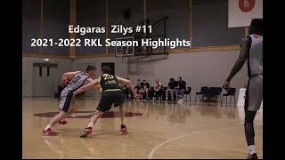 Edgaras Zilys 2021-2022 Season Highlights