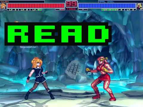 Toushi vs April O'Neil MUGEN BATTLE