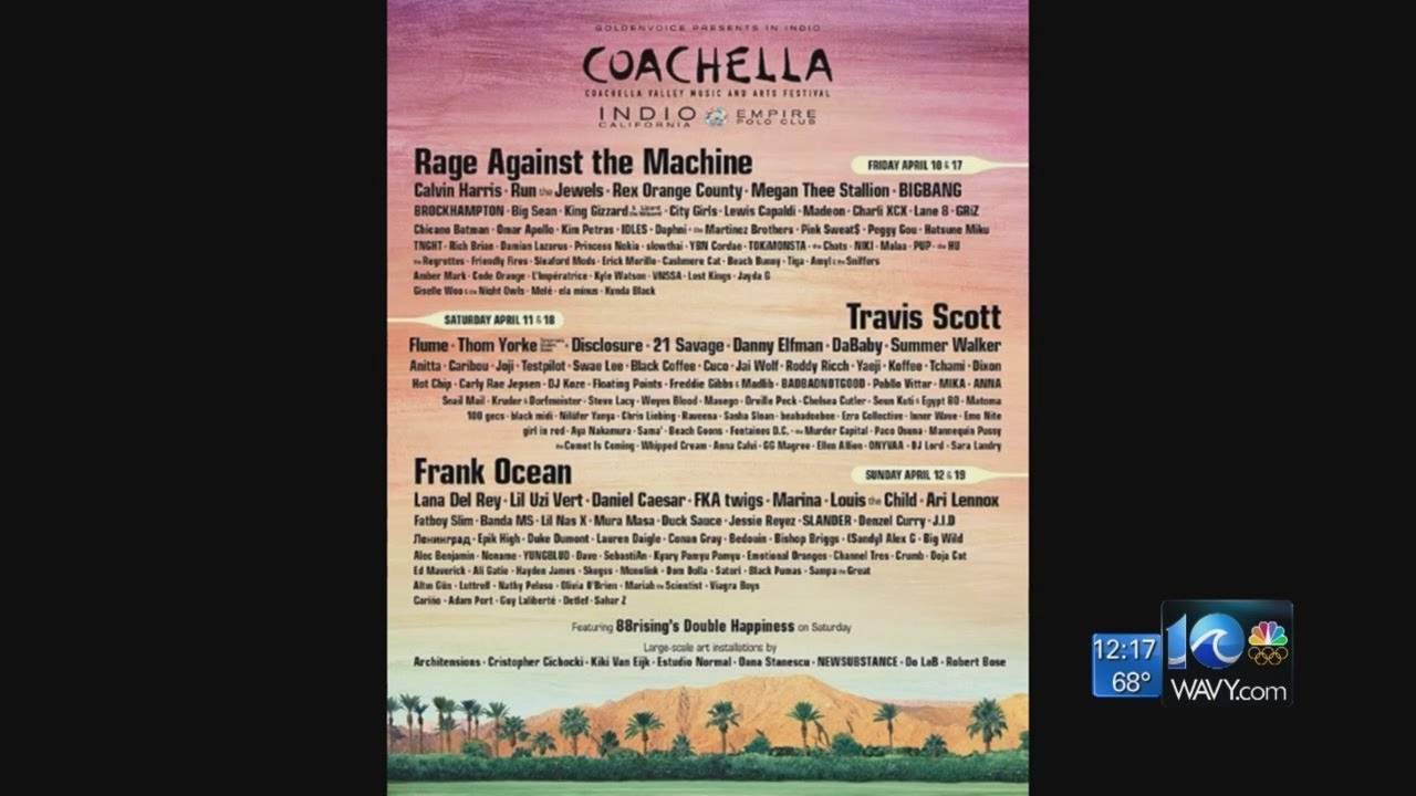 Coachella Postponed Until October Due to Coronavirus Concerns