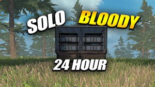 #53 SOLO BLOODY SERVER 24 HOUR RAID DEFEND  | LAST ISLAND OF SURVIVAL