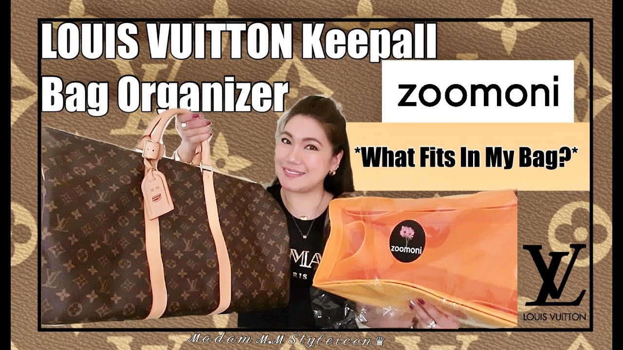 305, LOUIS VUITTON KEEPALL 50, ZOOMONI BAG ORGANIZER REVIEW