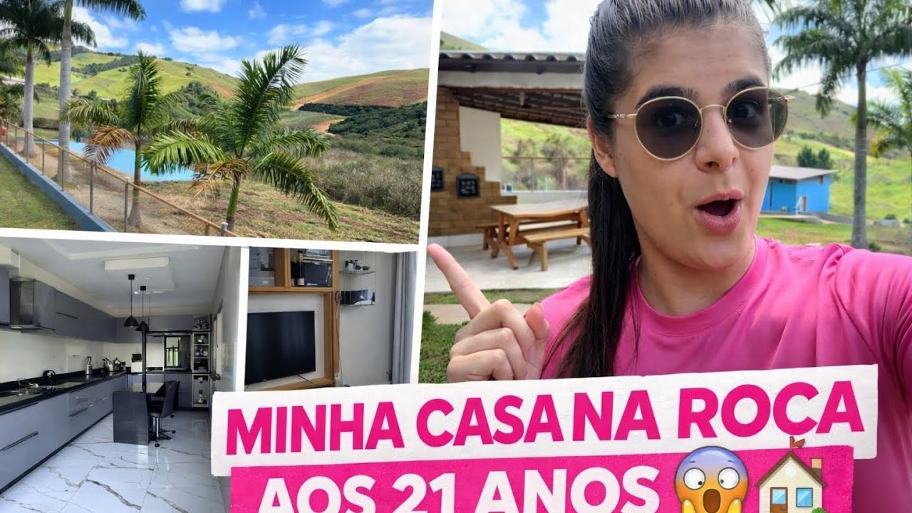 MINHA CASA NA ROÇA ATUALIZADA AOS 21 ANOS 😱🏡