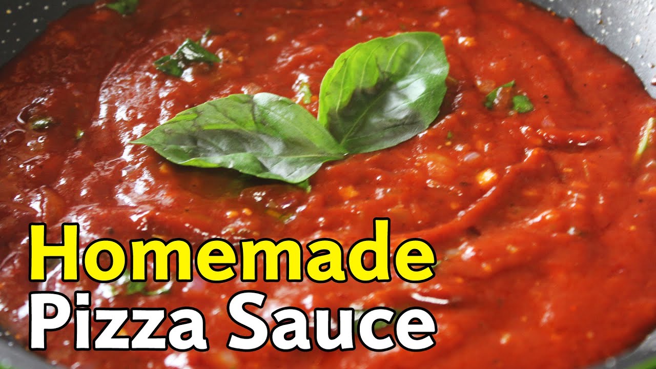 Homemade Pizza Sauce Recipe (Steps + Video!)