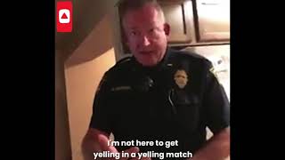 Cops kick in and breaks the wrong guys door and draws guns on him