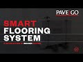 Pave and go indoor installation method