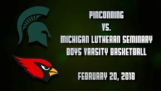 BCTV Sports - Pinconning vs. MLS Boys Varsity Basketball (February 20, 2018)