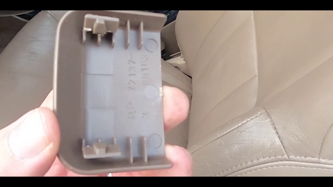 1997 Toyota 4Runner Seat Removal YouTube
