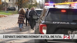 3 Overnight Shootings in Utica; 1 Fatal
