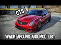 My 2009 Cadillac CTS-V | Full Walk Around w/ Mod List