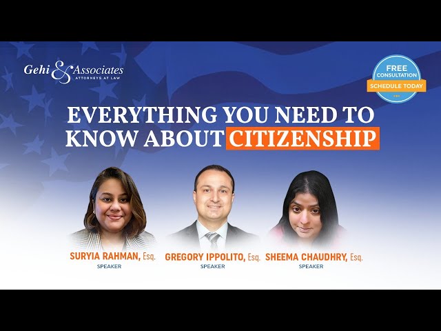 Everything Related to CITIZENSHIP in the United States.