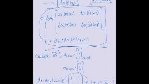 370 Video 11: wedge product of one forms