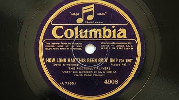 The Piccadilly Players – How Long Has This Been Going On