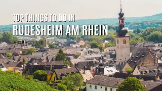 Top 10 Things to do in Rüdesheim am Rhein, Germany [4K]