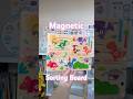 Alphabet &amp; Dinosaur Magnetic Sorting Board | Montessori Toys for Cognitive &amp; Fine Motor Skills