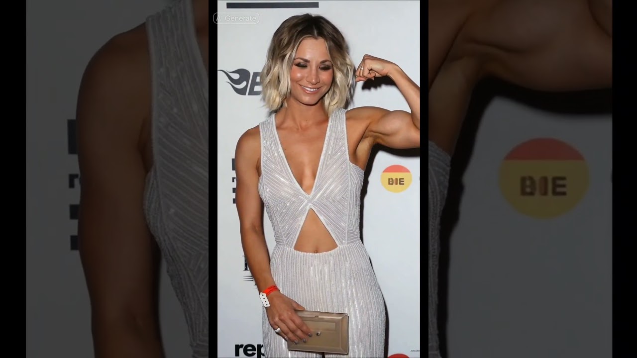 The Big Bang Theory's Kaley Cuoco is Jacked!!😲💪 