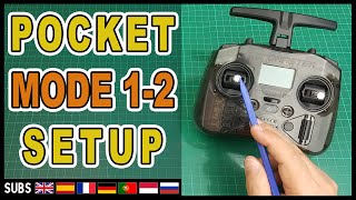 Radiomaster Pocket MODE 1 to MODE 2 or vice versa