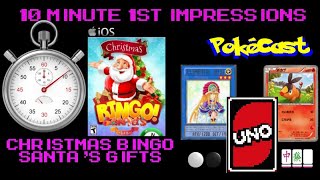 10 Minute 1st Impressions : Christmas Bingo Santa's Gifts screenshot 5