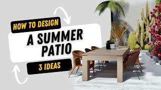How to design a summer patio | 3 ideas screenshot 5