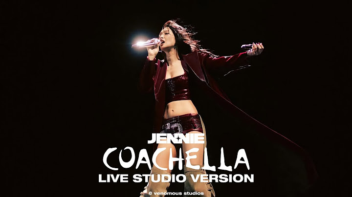 JENNIE - ZEN (COACHELLA Studio Version)