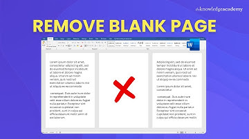 How to Remove Blank Page In Microsoft Word [2025] | 3 Easy Ways To Remove Blank Pages in MS Word