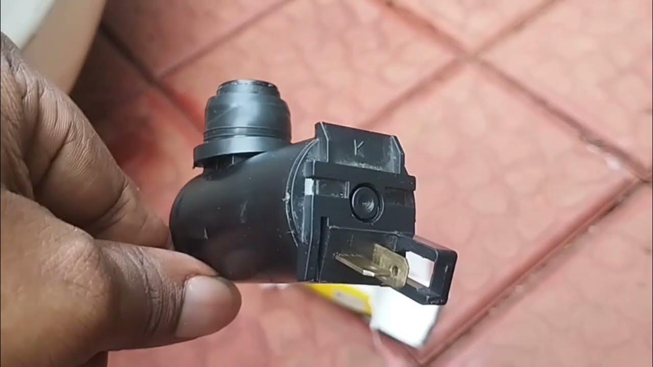 How to replace windshield washer pump/wiper spray motor || swift second