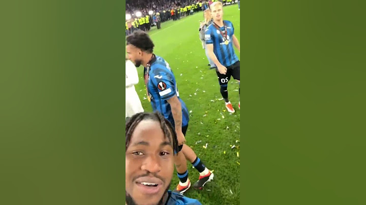 ADEMOLA LOOKMAN HAT TRICK IN THE EUROPA LEAGUE FINAL 🔥